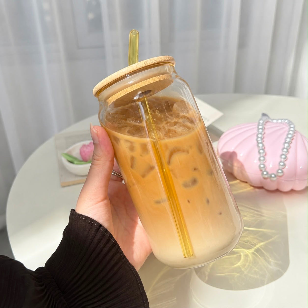 Pastel Glass Cup
