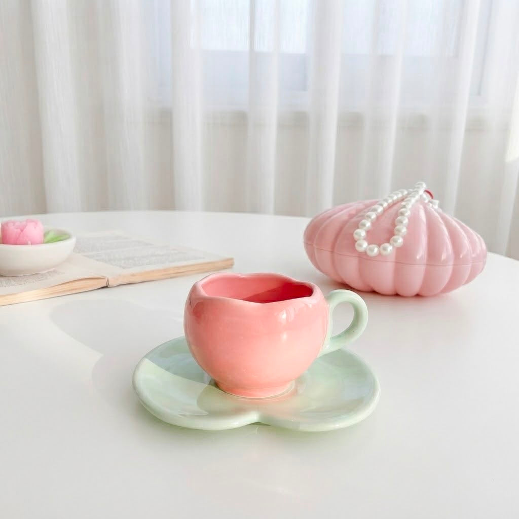 Metallic Tulip Coffee Cup (one Piece)
