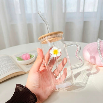 Cute Flowery Cup