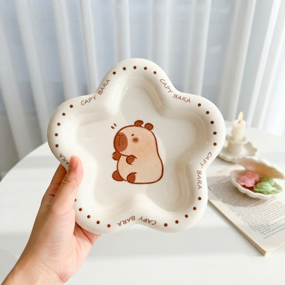 Capybara Star Plate
