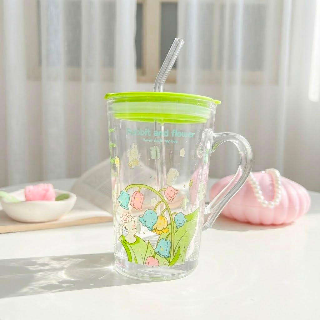 Floral Rabbit Cup