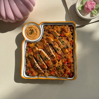 Navy Sauce Plate