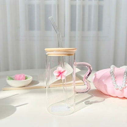 Cute Flowery Cup
