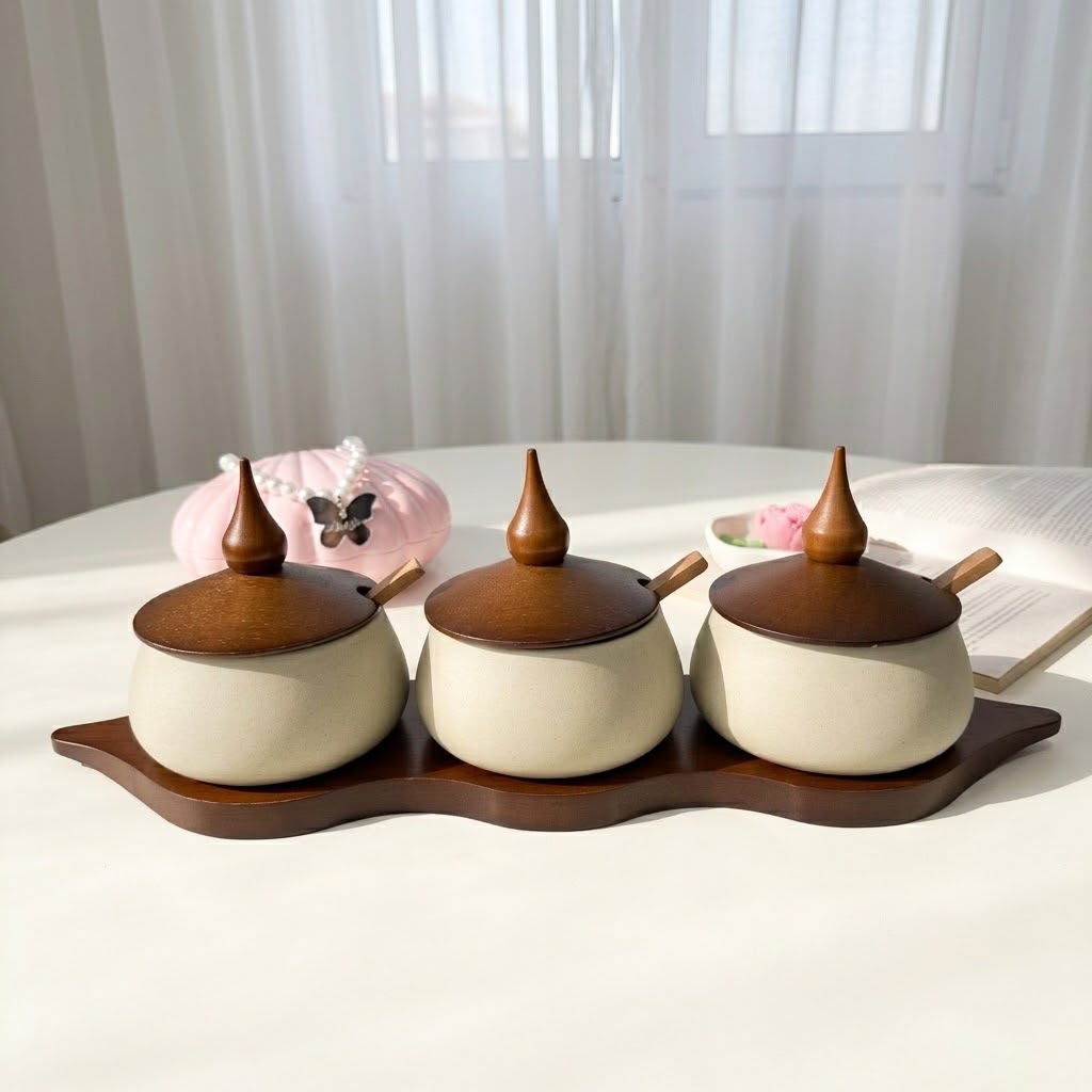 Dome Jars Set