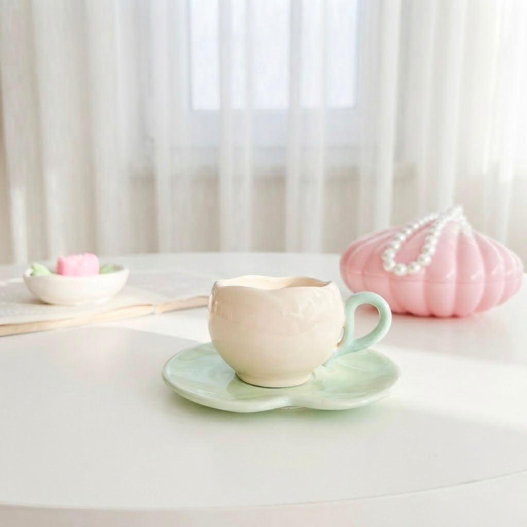 Metallic Tulip Coffee Cup (one Piece)
