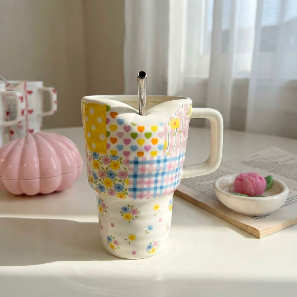 Cozy Straw Mug