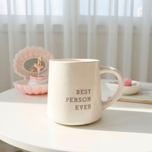 Minimal Quote Mug