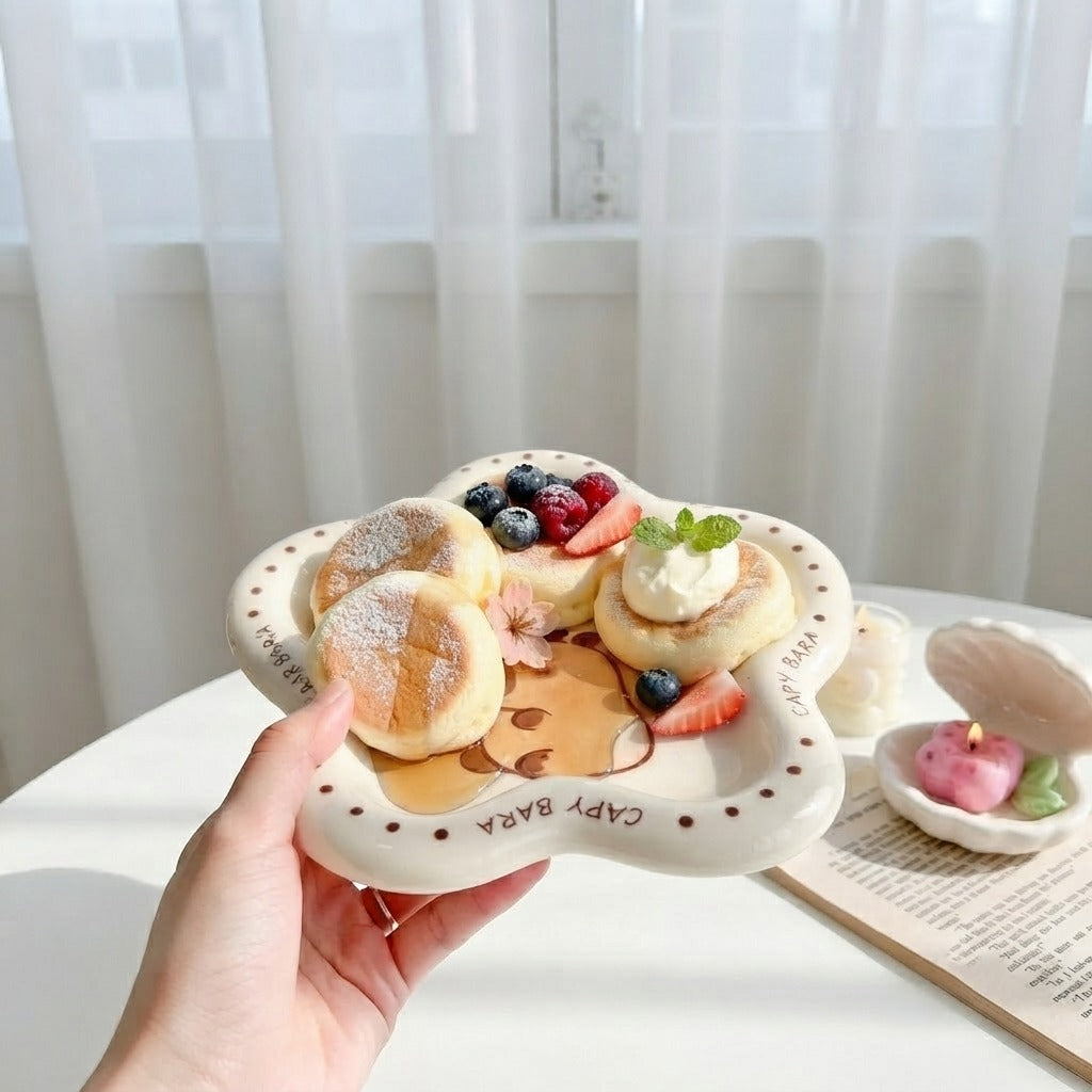 Capybara Star Plate