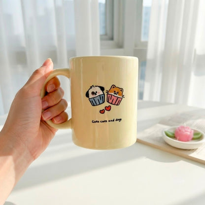 Happy Dog&Cat Mug