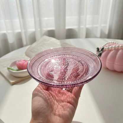 Large Dotted Glass Mug