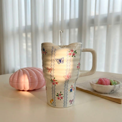Cozy Straw Mug