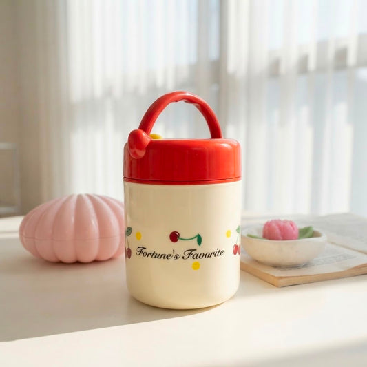 Cherry Thermal Food Jar