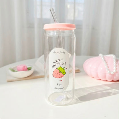 Fruity Glass Cup