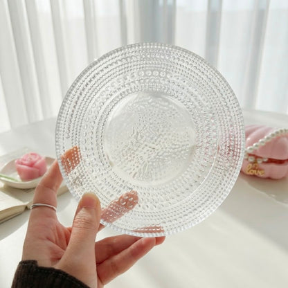 Large Dotted Glass Mug