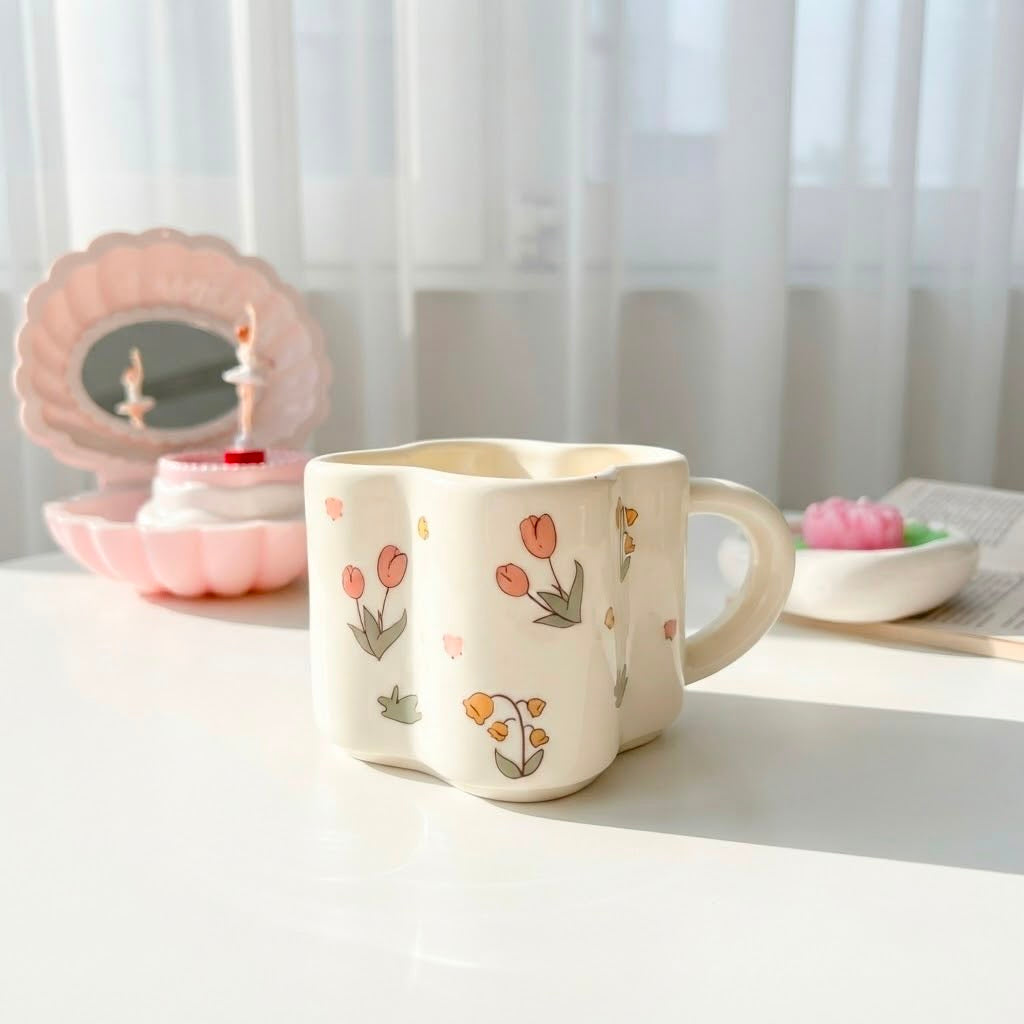 Bloom Bunny Mug & Tray Set