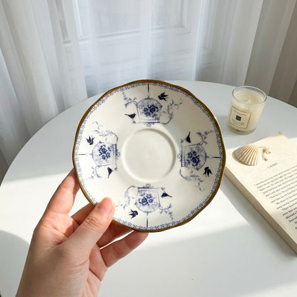 Blue Bird Cage Cup Coffee Size (Full Set)