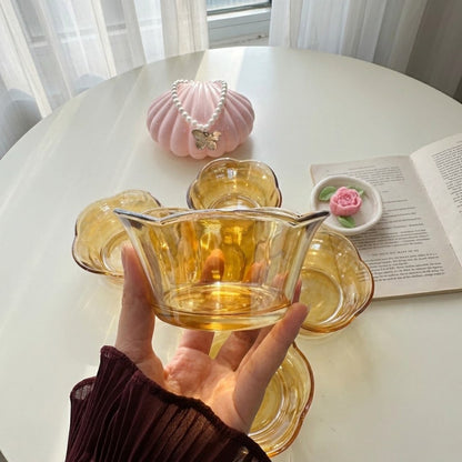 Flower Glass Bowls