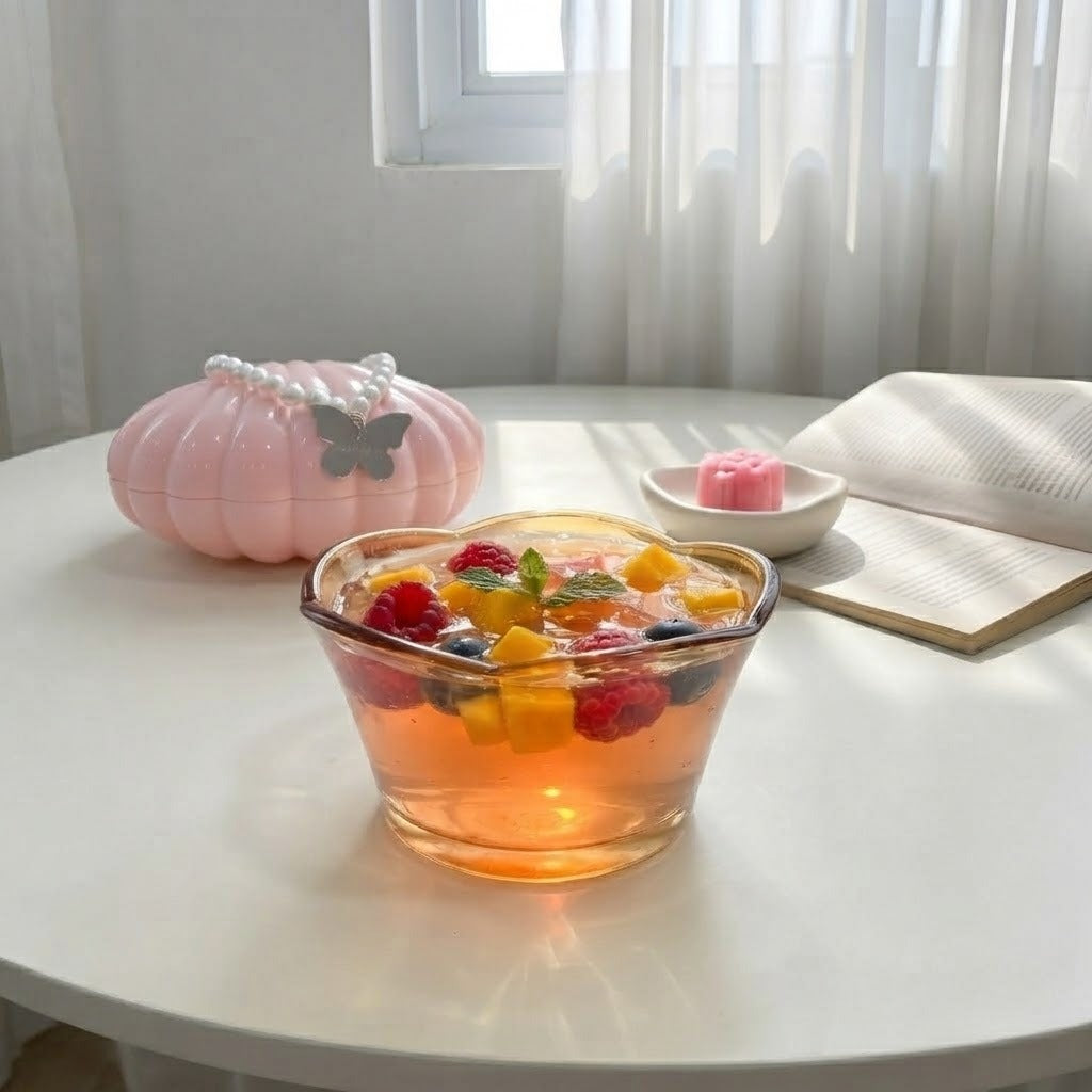 Flower Glass Bowls