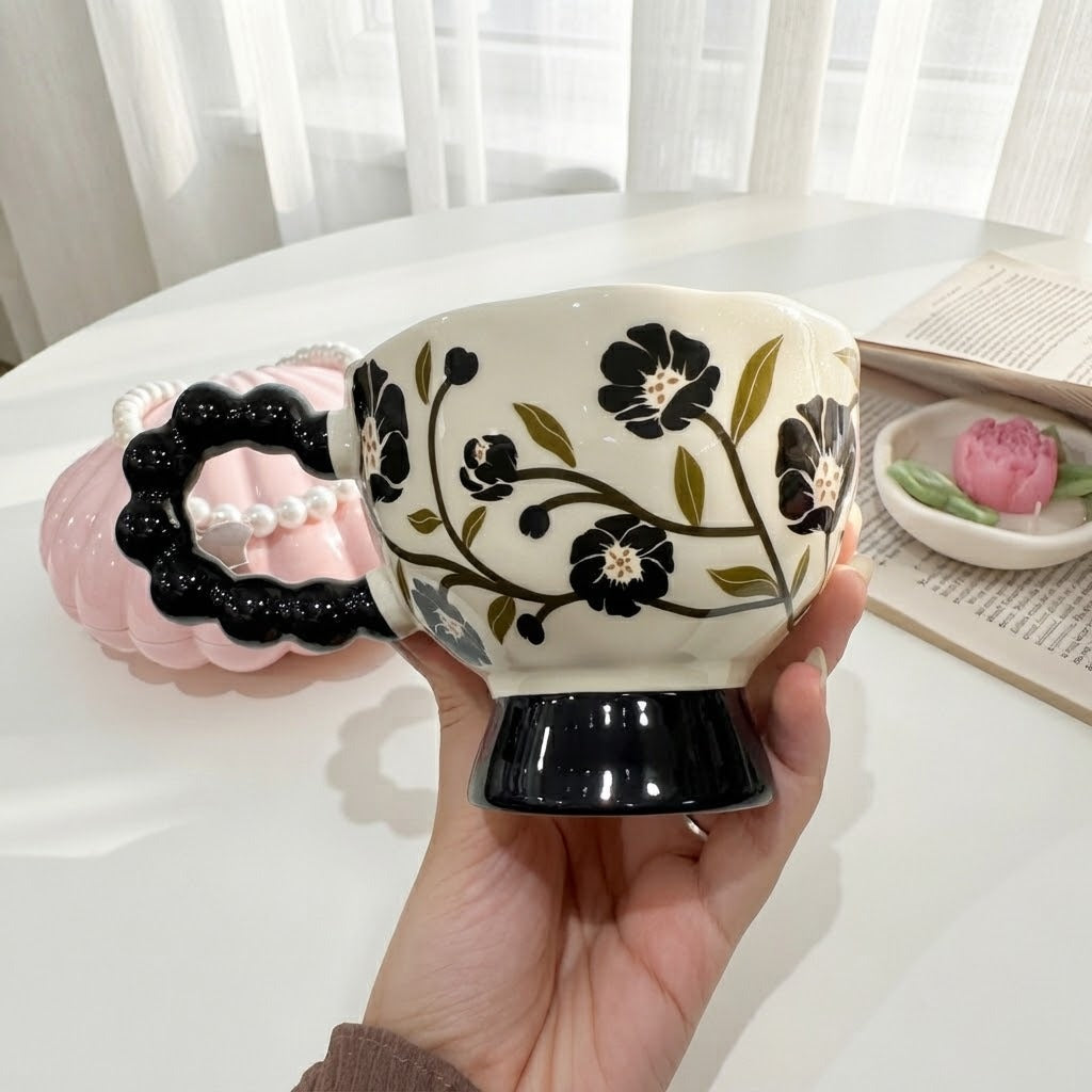Black Bubbles Mug