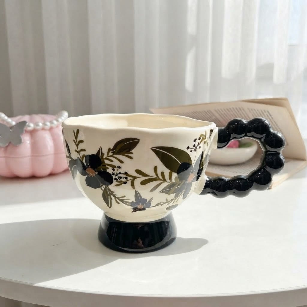 Black Bubbles Mug