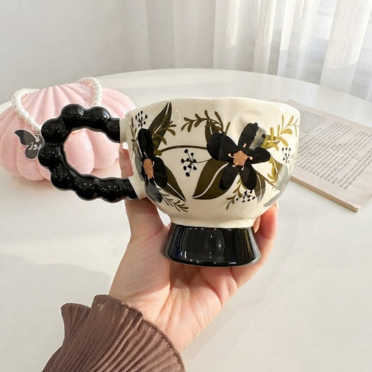 Black Bubbles Mug