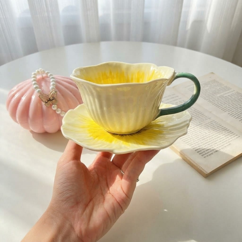 Unique Blooming Petal Cup