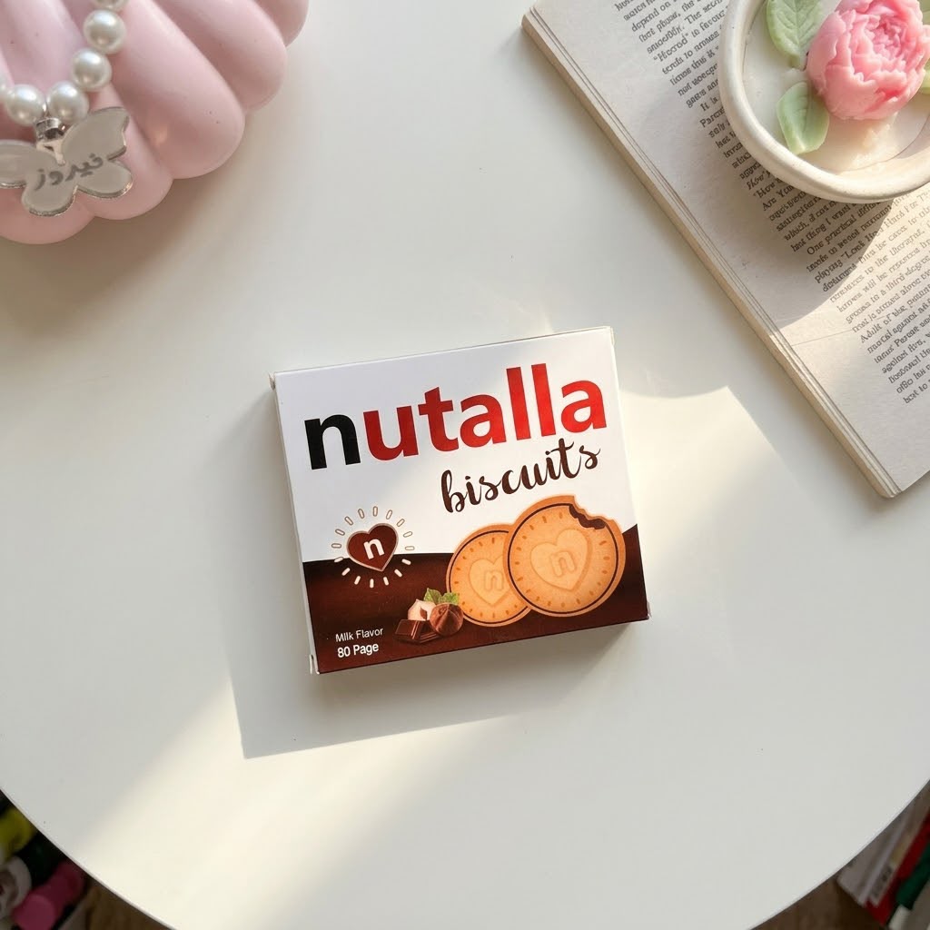 Nutalla Biscuits NoteBook