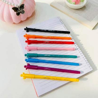Cactus Pen Set - 8 PCS