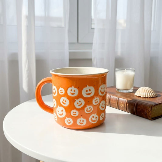 Ghosty Pumpkin Mug