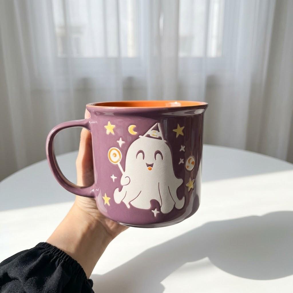 Purple Boo Mug