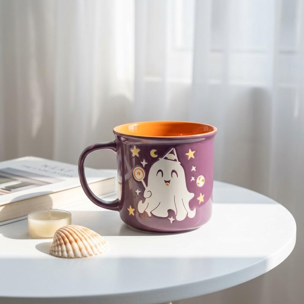 Purple Boo Mug