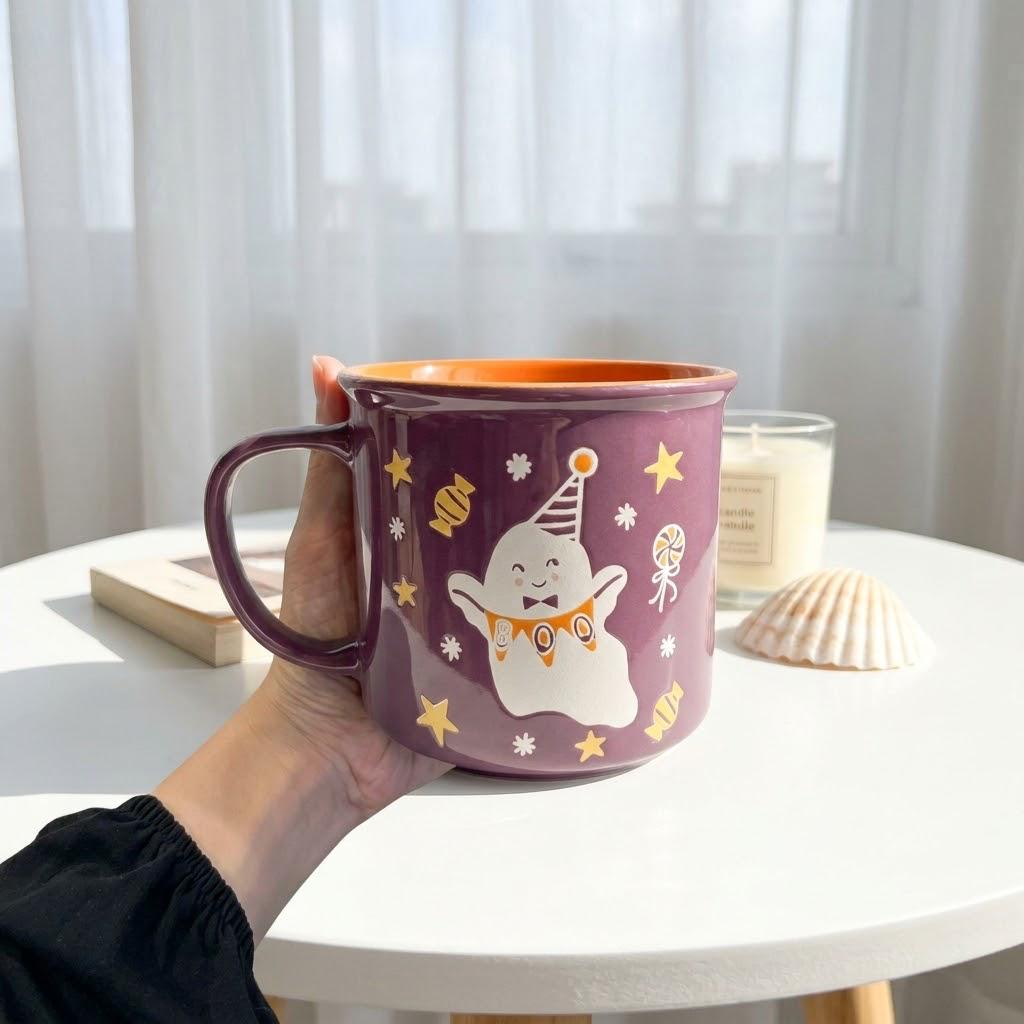 Purple Boo Mug