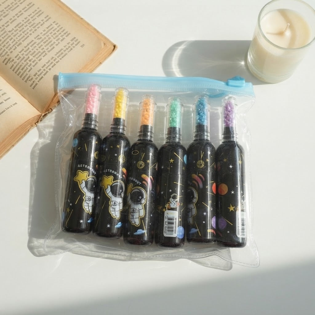 Astronaut Space Highlighter Set - 6 PCS
