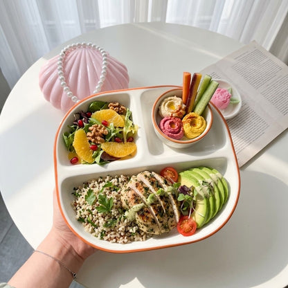 Trio Sunny Bloom Plate