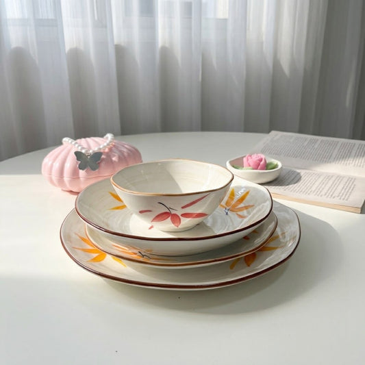 Autumn Leaves Dinnerware Set