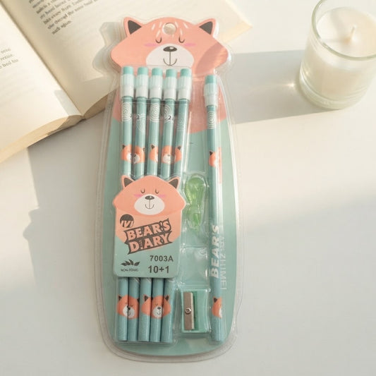 Animal Pencil Set