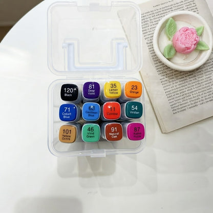 Colorful Mark Pens - 12 Pen