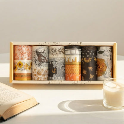 Floral Washi Tape Box