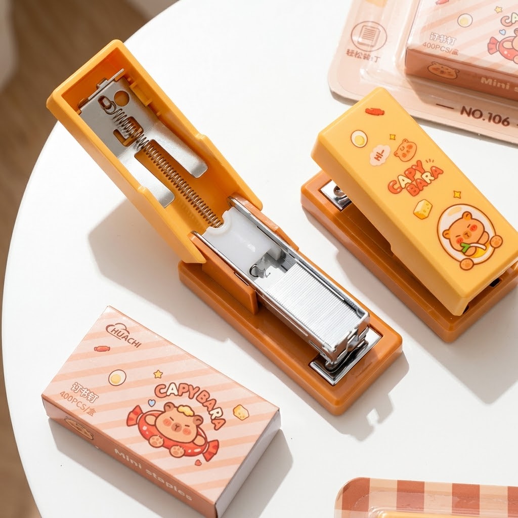 Cute Stapler Set