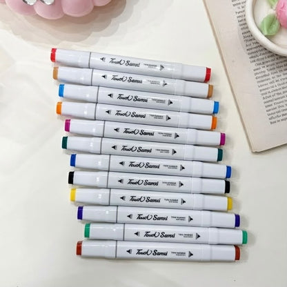 Colorful Mark Pens - 12 Pen