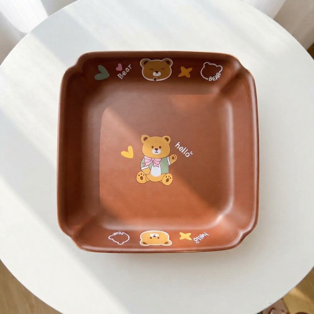 Brown Bear Plate
