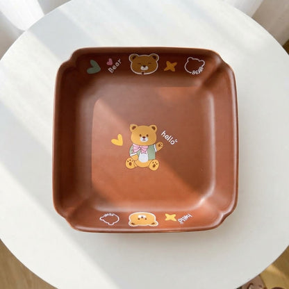 Brown Bear Plate