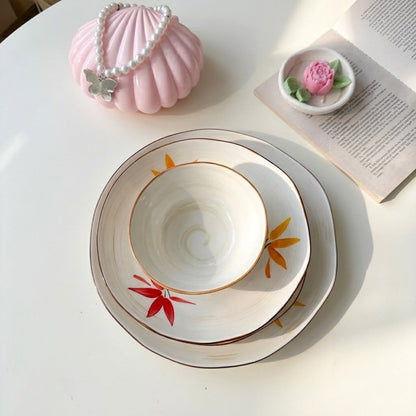 Autumn Leaves Dinnerware Set