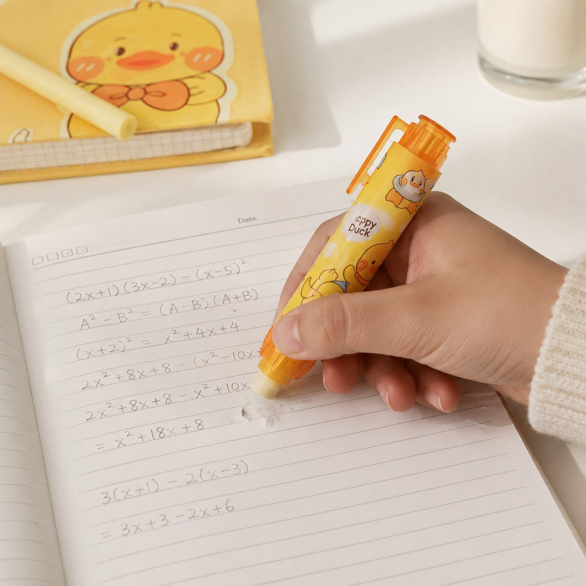 Happy Duck Eraser
