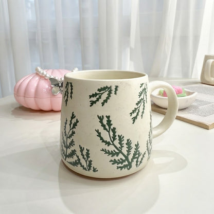 Winter Leaf Mug