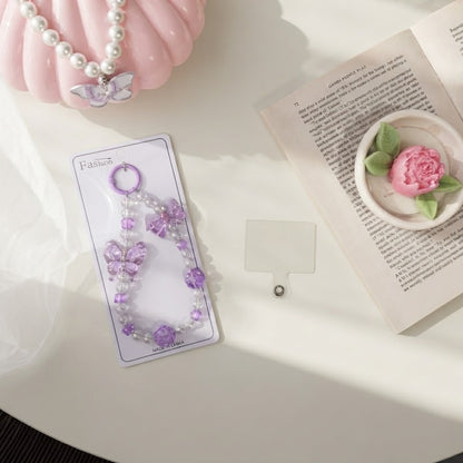 Bow Butterfly Phone Strap