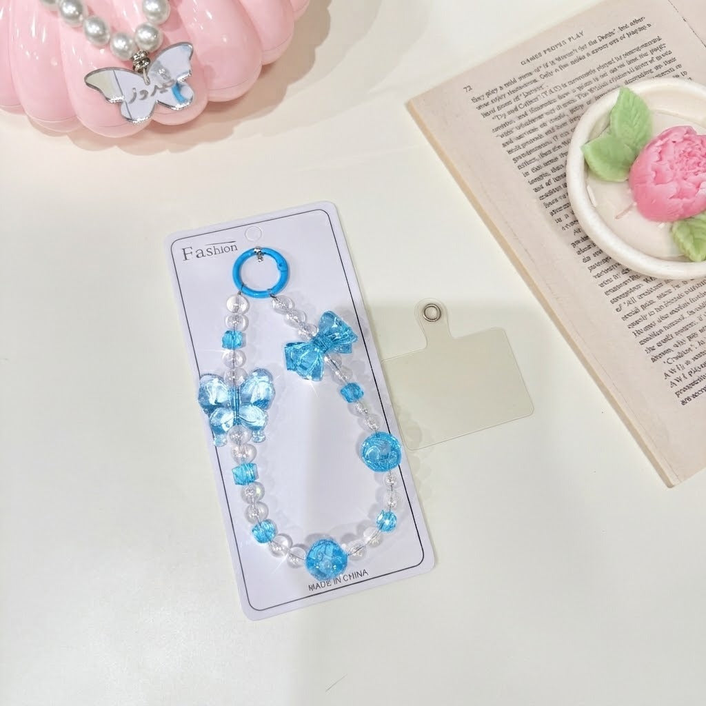 Bow Butterfly Phone Strap