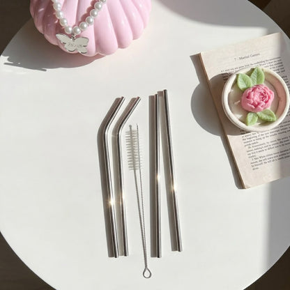 Stainless Straw set 4 pieces