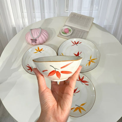 Autumn Leaves Dinnerware Set