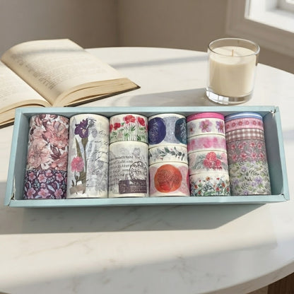 Floral Washi Tape Box